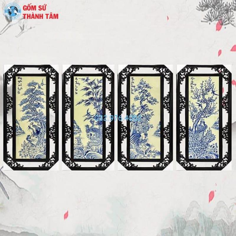 Bộ ấm trà và ly cốc sứ cao cấp, tinh tế cho không gian khai trương